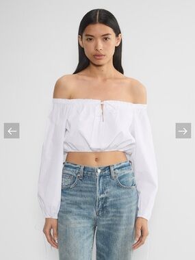 Wilfred Aritzia Poplin Blouse